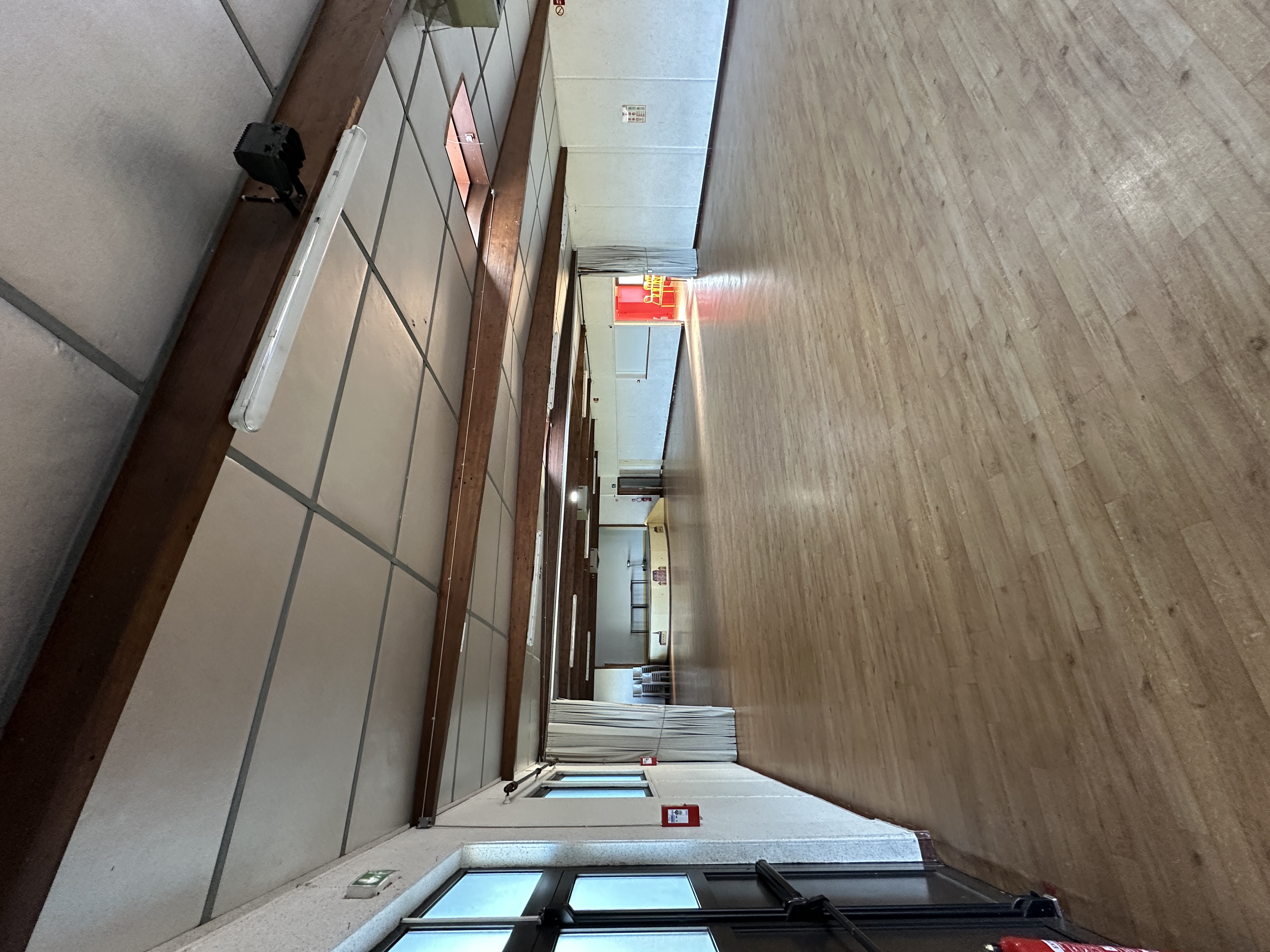 Salle polyvalente de Quittebeuf - vue intérieure